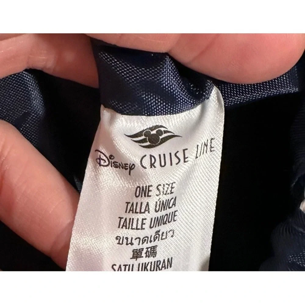 Disney Cruise Line Mickey Mouse Drawstring Backpack Excellent‎ Condition